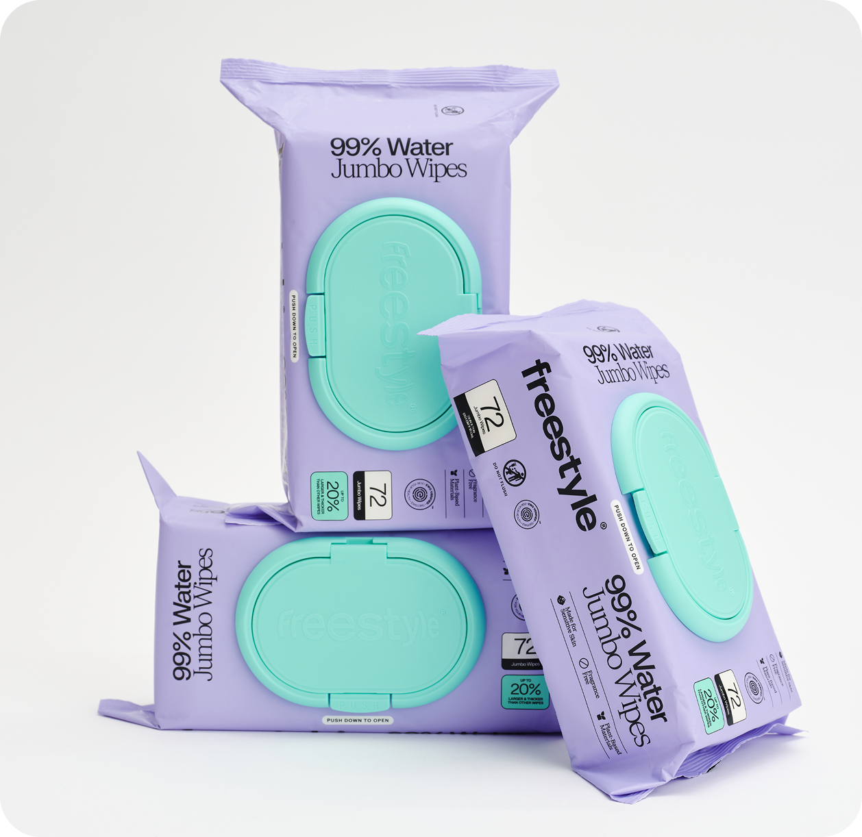 Ultra Clean 99% Water Wipes (3 pack, 216ct)