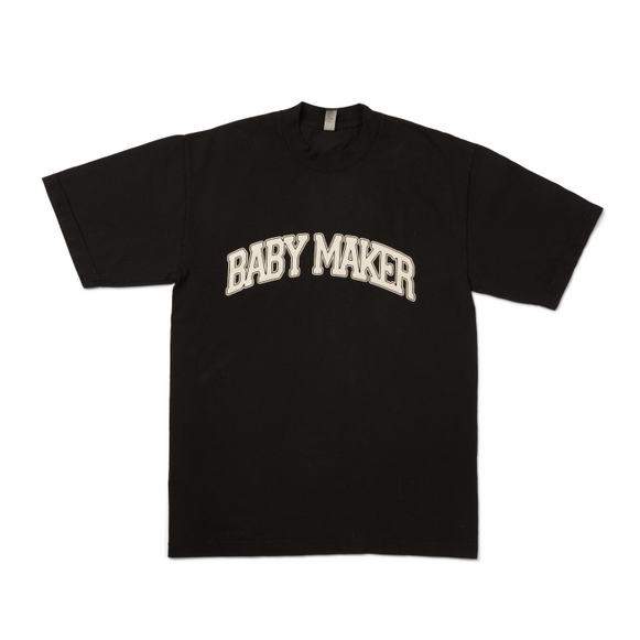 Baby Maker Uni T-Shirt - Black